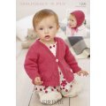 Babies Cardigan & Bonnet in Snuggly 4 Ply 50g (1206) Babies Cardigan & Bonnet in Snuggly 4 Ply 50g (1206)