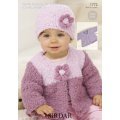 Babies Cardigan & Hat in Snuggly Snowflake Chunky (1772) Babies Cardigan & Hat in Snuggly Snowflake Chunky (1772)