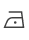Iron at maximum temperature of 100°C